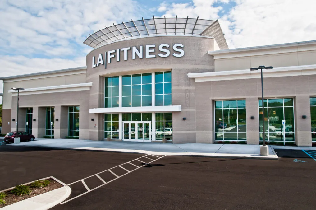 La Fitness Gym Entrance