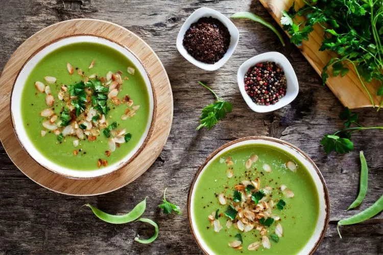 Soup With Green Vegetables